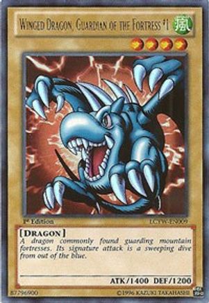 Winged Dragon, Guardian of the Fortress #1 (LCYW-EN009) - Legendary Collection 3: Yugi's World Unlimited Legendary Collection 3: Yugi's World Yugioh Single  Squirtle Squad Card Shop.