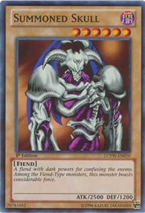 Summoned Skull (LCYW-EN010) - Legendary Collection 3: Yugi's World Unlimited Legendary Collection 3: Yugi's World Yugioh Single  Squirtle Squad Card Shop.