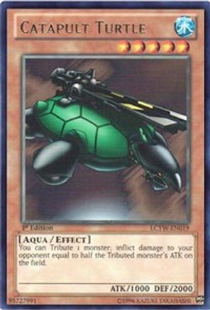 Catapult Turtle (LCYW-EN019) - Legendary Collection 3: Yugi's World Unlimited Legendary Collection 3: Yugi's World Yugioh Single  Squirtle Squad Card Shop.