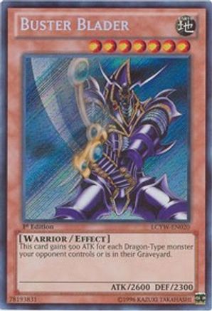 Buster Blader (LCYW-EN020) - Legendary Collection 3: Yugi's World Unlimited Legendary Collection 3: Yugi's World Yugioh Single  Squirtle Squad Card Shop.