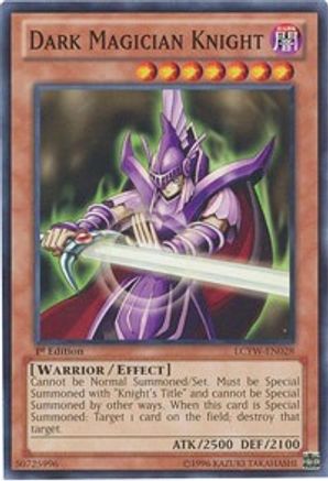 Dark Magician Knight (LCYW-EN028) - Legendary Collection 3: Yugi's World 1st Edition Legendary Collection 3: Yugi's World Yugioh Single  Squirtle Squad Card Shop.