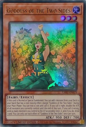 Goddess of the Two Sides (LART-EN079) - The Lost Art Promotion Limited The Lost Art Promotion Yugioh Single  Squirtle Squad Card Shop.