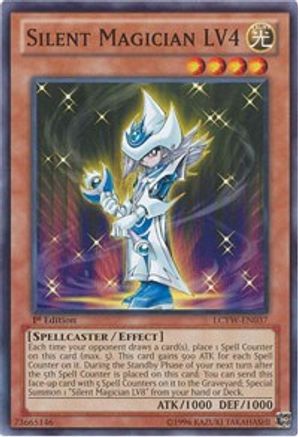 Silent Magician LV4 (LCYW-EN037) - Legendary Collection 3: Yugi's World 1st Edition Legendary Collection 3: Yugi's World Yugioh Single  Squirtle Squad Card Shop.
