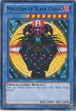 Magician of Black Chaos (LCYW-EN047) - Legendary Collection 3: Yugi's World Unlimited Legendary Collection 3: Yugi's World Yugioh Single  Squirtle Squad Card Shop.