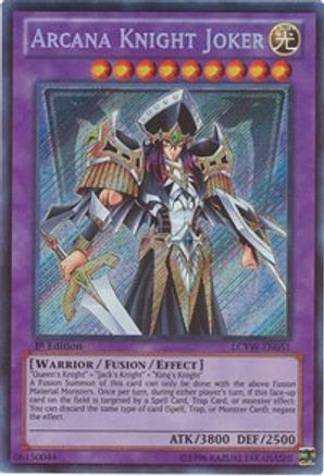 Arcana Knight Joker (LCYW-EN051) - Legendary Collection 3: Yugi's World 1st Edition Legendary Collection 3: Yugi's World Yugioh Single  Squirtle Squad Card Shop.