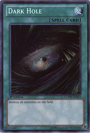 Dark Hole (LCYW-EN053) - Legendary Collection 3: Yugi's World Unlimited Legendary Collection 3: Yugi's World Yugioh Single  Squirtle Squad Card Shop.