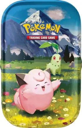 Ascended Heroes Mini Tin [Clafable & Chikorita] ME: Ascended Heroes Pokemon Sealed  Squirtle Squad Card Shop.