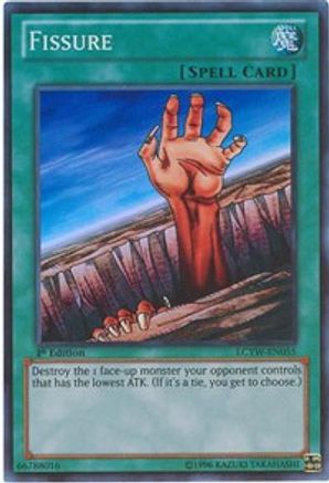Fissure (LCYW-EN055) - Legendary Collection 3: Yugi's World Unlimited Legendary Collection 3: Yugi's World Yugioh Single  Squirtle Squad Card Shop.