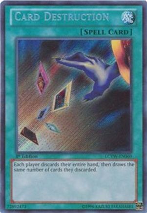 Card Destruction (LCYW-EN060) - Legendary Collection 3: Yugi's World 1st Edition Legendary Collection 3: Yugi's World Yugioh Single  Squirtle Squad Card Shop.
