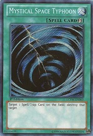 Mystical Space Typhoon (LCYW-EN062) - Legendary Collection 3: Yugi's World Unlimited Legendary Collection 3: Yugi's World Yugioh Single  Squirtle Squad Card Shop.