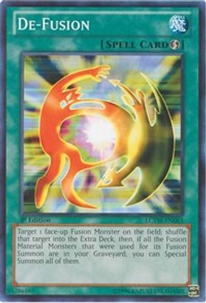 De-Fusion (LCYW-EN063) - Legendary Collection 3: Yugi's World 1st Edition Legendary Collection 3: Yugi's World Yugioh Single  Squirtle Squad Card Shop.