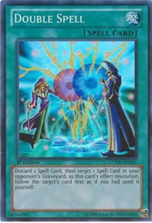 Double Spell (LCYW-EN065) - Legendary Collection 3: Yugi's World 1st Edition Legendary Collection 3: Yugi's World Yugioh Single  Squirtle Squad Card Shop.