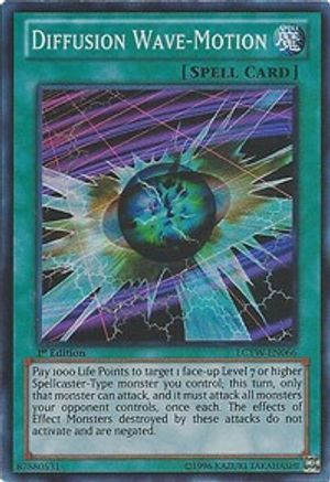 Diffusion Wave-Motion (LCYW-EN066) - Legendary Collection 3: Yugi's World Unlimited Legendary Collection 3: Yugi's World Yugioh Single  Squirtle Squad Card Shop.