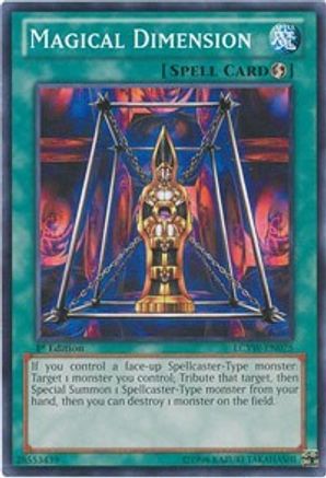 Magical Dimension (LCYW-EN075) - Legendary Collection 3: Yugi's World Unlimited Legendary Collection 3: Yugi's World Yugioh Single  Squirtle Squad Card Shop.