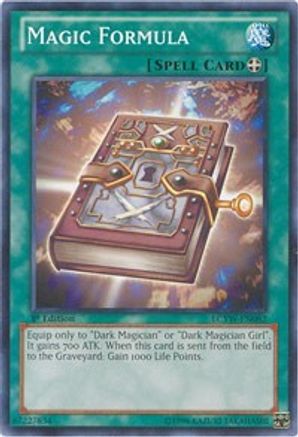 Magic Formula (LCYW-EN082) - Legendary Collection 3: Yugi's World 1st Edition Legendary Collection 3: Yugi's World Yugioh Single  Squirtle Squad Card Shop.