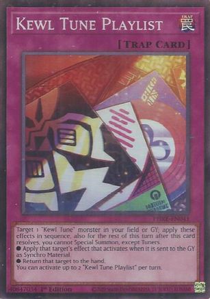Kewl Tune Playlist (Super Rare) (PHRE-EN041) - Phantom Revenge 1st Edition Phantom Revenge Yugioh Single  Squirtle Squad Card Shop.
