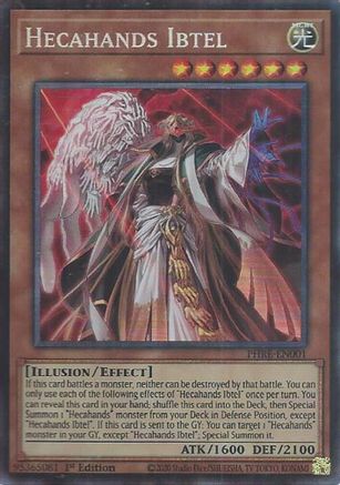 Hecahands Ibtel (CR) (PHRE-EN001) - Phantom Revenge 1st Edition Phantom Revenge Yugioh Single  Squirtle Squad Card Shop.