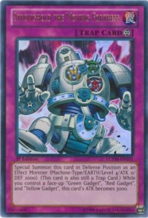 Stronghold the Moving Fortress (LCYW-EN101) - Legendary Collection 3: Yugi's World 1st Edition Legendary Collection 3: Yugi's World Yugioh Single  Squirtle Squad Card Shop.