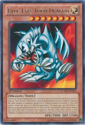 Blue-Eyes Toon Dragon (LCYW-EN103) - Legendary Collection 3: Yugi's World Unlimited Legendary Collection 3: Yugi's World Yugioh Single  Squirtle Squad Card Shop.