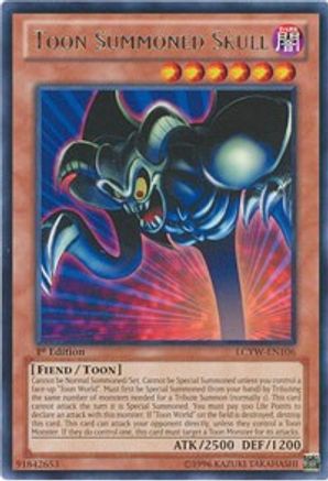 Toon Summoned Skull (LCYW-EN106) - Legendary Collection 3: Yugi's World 1st Edition Legendary Collection 3: Yugi's World Yugioh Single  Squirtle Squad Card Shop.