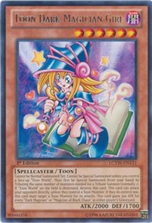Toon Dark Magician Girl (LCYW-EN111) - Legendary Collection 3: Yugi's World 1st Edition Legendary Collection 3: Yugi's World Yugioh Single  Squirtle Squad Card Shop.