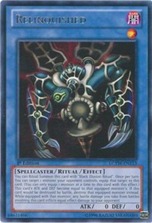 Relinquished (LCYW-EN113) - Legendary Collection 3: Yugi's World 1st Edition Legendary Collection 3: Yugi's World Yugioh Single  Squirtle Squad Card Shop.