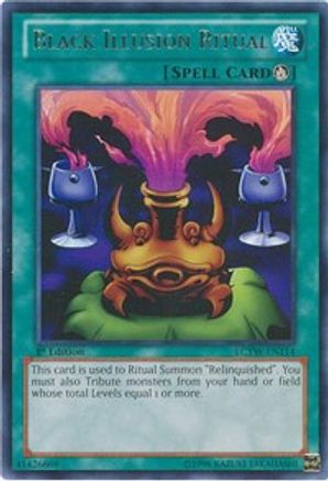 Black Illusion Ritual (LCYW-EN114) - Legendary Collection 3: Yugi's World Unlimited Legendary Collection 3: Yugi's World Yugioh Single  Squirtle Squad Card Shop.