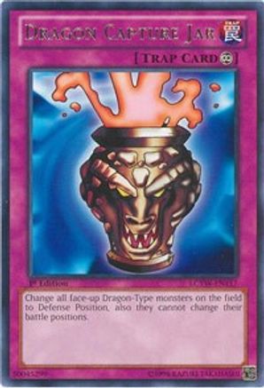 Dragon Capture Jar (LCYW-EN117) - Legendary Collection 3: Yugi's World 1st Edition Legendary Collection 3: Yugi's World Yugioh Single  Squirtle Squad Card Shop.