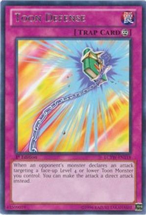 Toon Defense (LCYW-EN118) - Legendary Collection 3: Yugi's World Unlimited Legendary Collection 3: Yugi's World Yugioh Single  Squirtle Squad Card Shop.