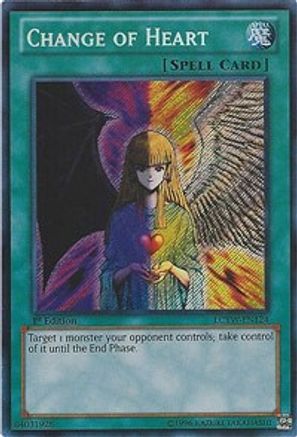 Change of Heart (LCYW-EN124) - Legendary Collection 3: Yugi's World Unlimited Legendary Collection 3: Yugi's World Yugioh Single  Squirtle Squad Card Shop.