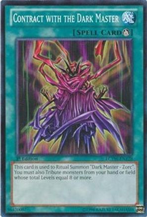 Contract with the Dark Master (LCYW-EN128) - Legendary Collection 3: Yugi's World 1st Edition Legendary Collection 3: Yugi's World Yugioh Single  Squirtle Squad Card Shop.