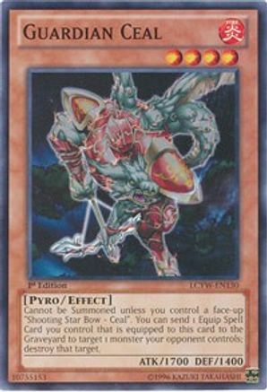 Guardian Ceal (LCYW-EN130) - Legendary Collection 3: Yugi's World 1st Edition Legendary Collection 3: Yugi's World Yugioh Single  Squirtle Squad Card Shop.