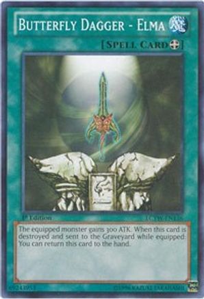 Butterfly Dagger - Elma (LCYW-EN136) - Legendary Collection 3: Yugi's World Unlimited Legendary Collection 3: Yugi's World Yugioh Single  Squirtle Squad Card Shop.