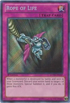 Rope of Life (LCYW-EN147) - Legendary Collection 3: Yugi's World Unlimited Legendary Collection 3: Yugi's World Yugioh Single  Squirtle Squad Card Shop.
