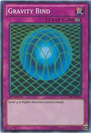 Gravity Bind (LCYW-EN150) - Legendary Collection 3: Yugi's World 1st Edition Legendary Collection 3: Yugi's World Yugioh Single  Squirtle Squad Card Shop.