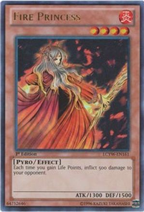 Fire Princess (LCYW-EN161) - Legendary Collection 3: Yugi's World 1st Edition Legendary Collection 3: Yugi's World Yugioh Single  Squirtle Squad Card Shop.