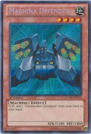 Machina Defender (LCYW-EN170) - Legendary Collection 3: Yugi's World Unlimited Legendary Collection 3: Yugi's World Yugioh Single  Squirtle Squad Card Shop.