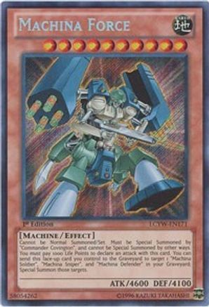 Machina Force (LCYW-EN171) - Legendary Collection 3: Yugi's World Unlimited Legendary Collection 3: Yugi's World Yugioh Single  Squirtle Squad Card Shop.