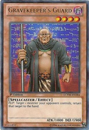 Gravekeeper's Guard (LCYW-EN184) - Legendary Collection 3: Yugi's World Unlimited Legendary Collection 3: Yugi's World Yugioh Single  Squirtle Squad Card Shop.