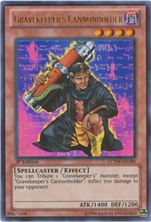 Gravekeeper's Cannonholder (LCYW-EN188) - Legendary Collection 3: Yugi's World Unlimited Legendary Collection 3: Yugi's World Yugioh Single  Squirtle Squad Card Shop.