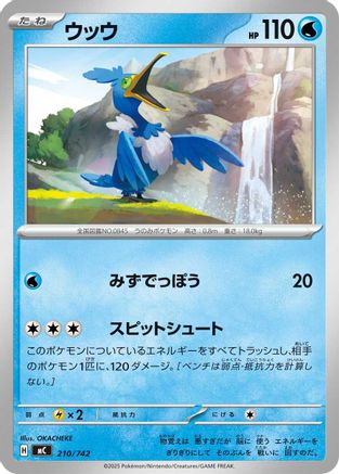 Cramorant (210/742) - Start Deck 100 Battle Collection Start Deck 100 Battle Collection Pokemon Japanese Single  Squirtle Squad Card Shop.