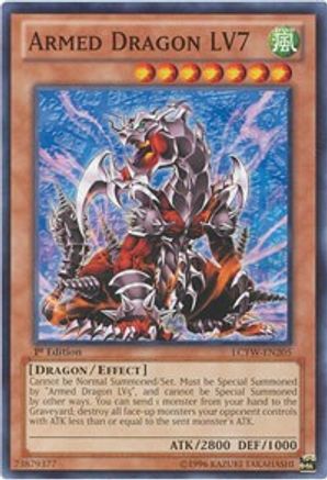 Armed Dragon LV7 (LCYW-EN205) - Legendary Collection 3: Yugi's World Unlimited Legendary Collection 3: Yugi's World Yugioh Single  Squirtle Squad Card Shop.
