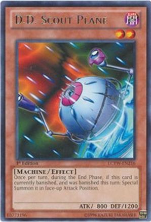 D.D. Scout Plane (LCYW-EN216) - Legendary Collection 3: Yugi's World Unlimited Legendary Collection 3: Yugi's World Yugioh Single  Squirtle Squad Card Shop.