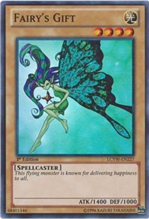 Fairy's Gift (LCYW-EN227) - Legendary Collection 3: Yugi's World Unlimited Legendary Collection 3: Yugi's World Yugioh Single  Squirtle Squad Card Shop.