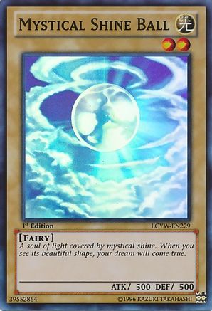 Mystical Shine Ball (LCYW-EN229) - Legendary Collection 3: Yugi's World Unlimited Legendary Collection 3: Yugi's World Yugioh Single  Squirtle Squad Card Shop.