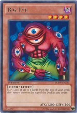 Big Eye (LCYW-EN230) - Legendary Collection 3: Yugi's World 1st Edition Legendary Collection 3: Yugi's World Yugioh Single  Squirtle Squad Card Shop.
