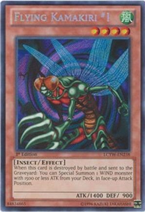 Flying Kamakiri #1 (LCYW-EN238) - Legendary Collection 3: Yugi's World 1st Edition Legendary Collection 3: Yugi's World Yugioh Single  Squirtle Squad Card Shop.