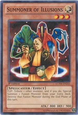 Summoner of Illusions (LCYW-EN243) - Legendary Collection 3: Yugi's World Unlimited Legendary Collection 3: Yugi's World Yugioh Single  Squirtle Squad Card Shop.