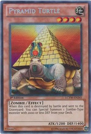 Pyramid Turtle (LCYW-EN245) - Legendary Collection 3: Yugi's World 1st Edition Legendary Collection 3: Yugi's World Yugioh Single  Squirtle Squad Card Shop.