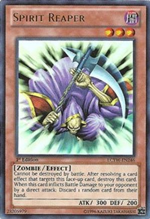 Spirit Reaper (LCYW-EN246) - Legendary Collection 3: Yugi's World Unlimited Legendary Collection 3: Yugi's World Yugioh Single  Squirtle Squad Card Shop.